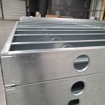 140mm gate in C250 steel frame
