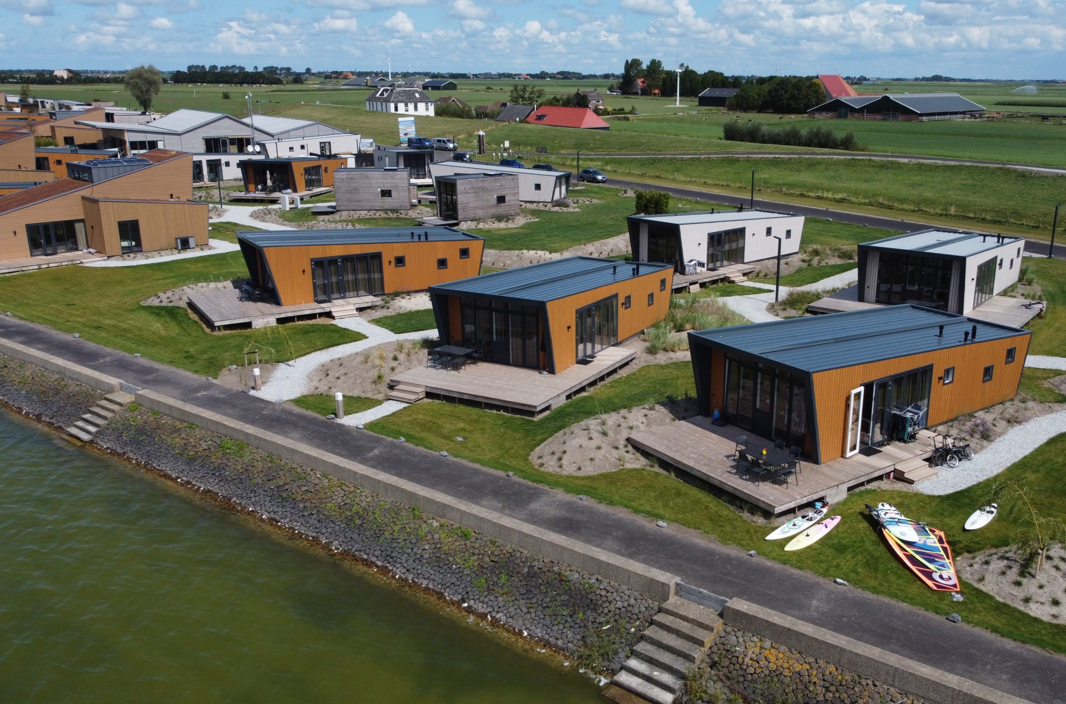 Steel framing project for Europarcs Hindeloopen