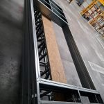 Window rebate Ripstaal steel frame