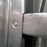 Screw connection Ribbed steel Steel frame